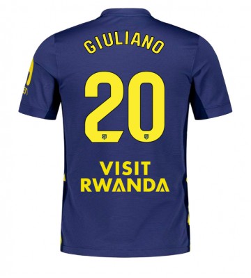 Atletico Madrid Giuliano Simeone #20 Segunda Equipación 2025-26 Manga Corta